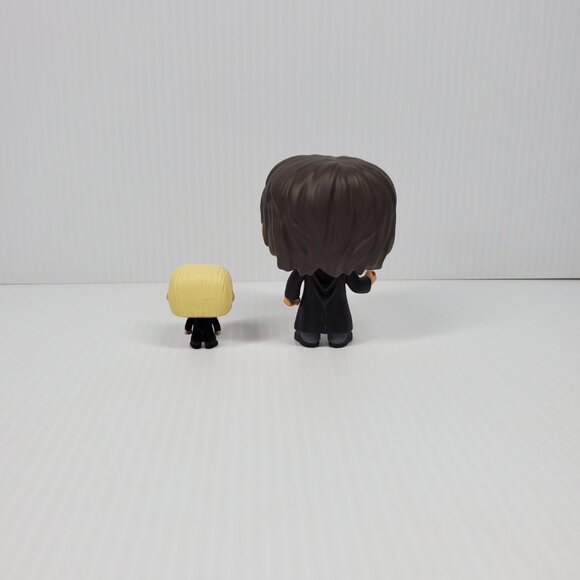 Funko Pop Advent Calendar Pocket Mini Draco Malfoy and Full-Size Harry Potter #1 - Picture 3 of 9